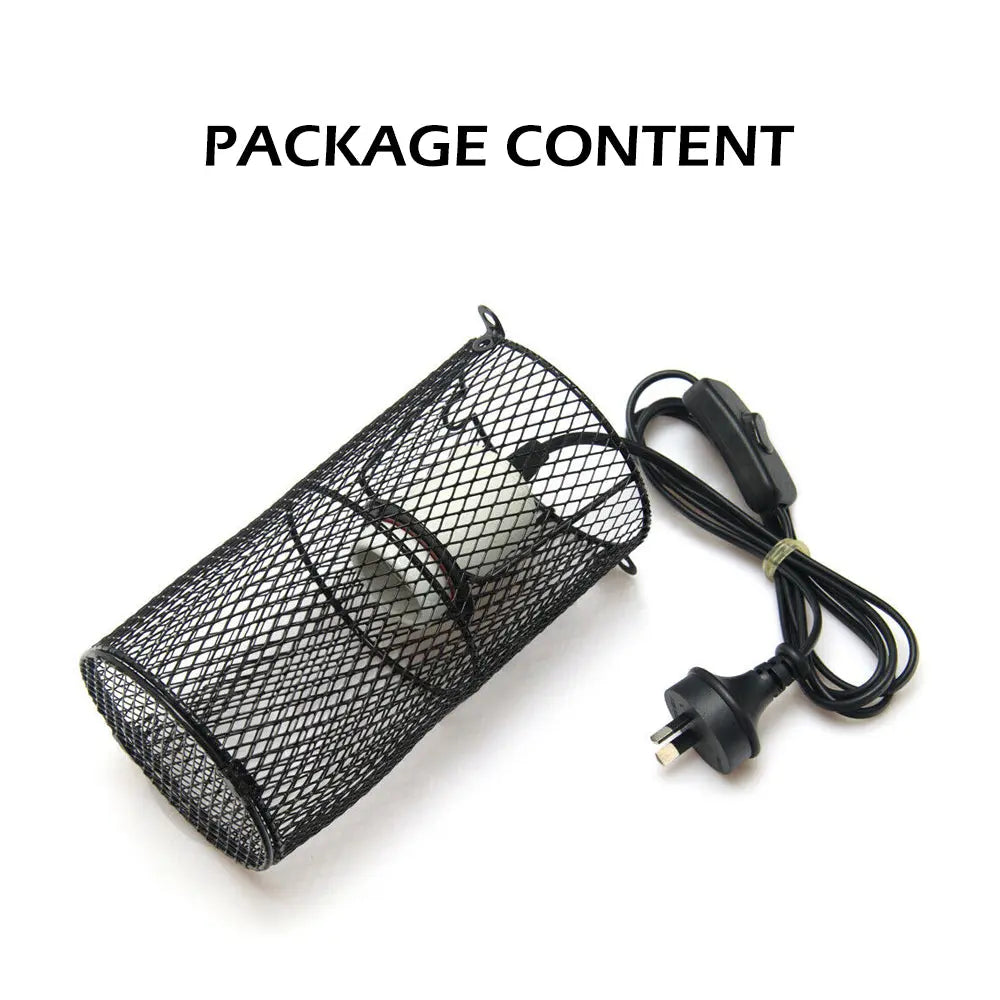 Reptile Ceramic Heat Lamp 200W Holder Snake Chicken Brooder Light Switch Cage from Deals499 at Deals499