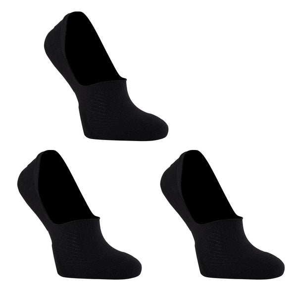Rexy 3 Pack Large Black Cushion No Show Ankle Socks Non-Slip Breathable from Deals499 at Deals499