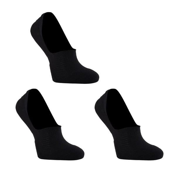 Rexy 3 Pack Medium Black Cushion No Show Ankle Socks Non-Slip Breathable from Deals499 at Deals499