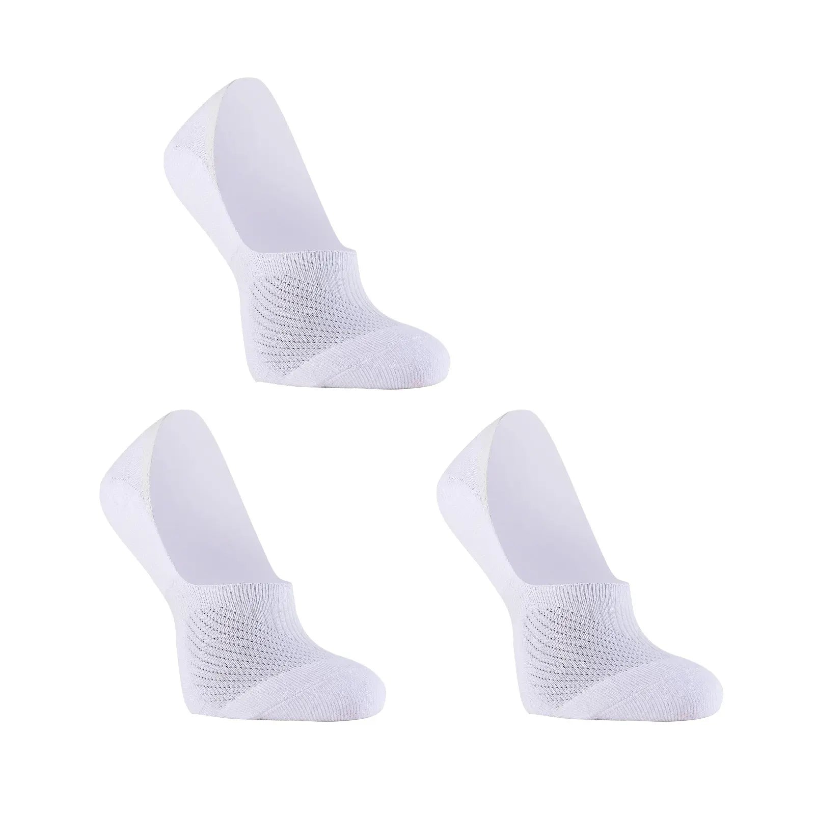 Rexy 3 Pack Small White Cushion No Show Ankle Socks Non-Slip Breathable from Deals499 at Deals499