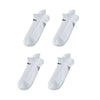 Rexy 4 Pack Small White Seamless Sport Sneakers Socks Non-Slip Heel Tab from Deals499 at Deals499