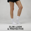 Rexy 5 Pack Large White 3D Seamless Crew Socks Slim Breathable from Deals499 at Deals499
