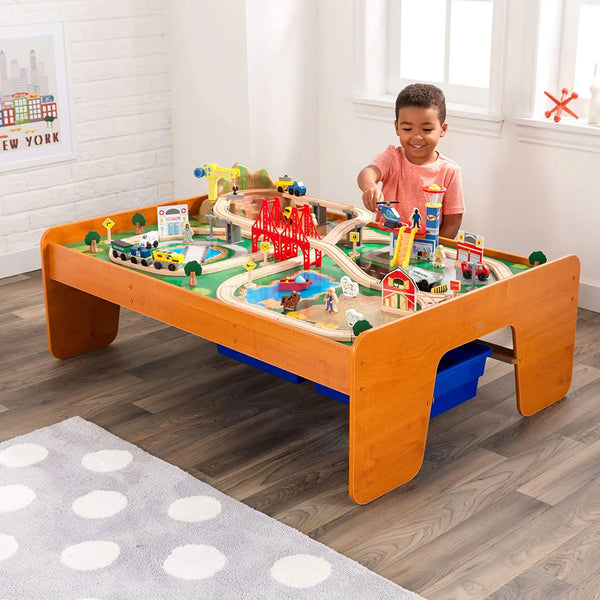 Ride Around Train Set and Table for kids Deals499