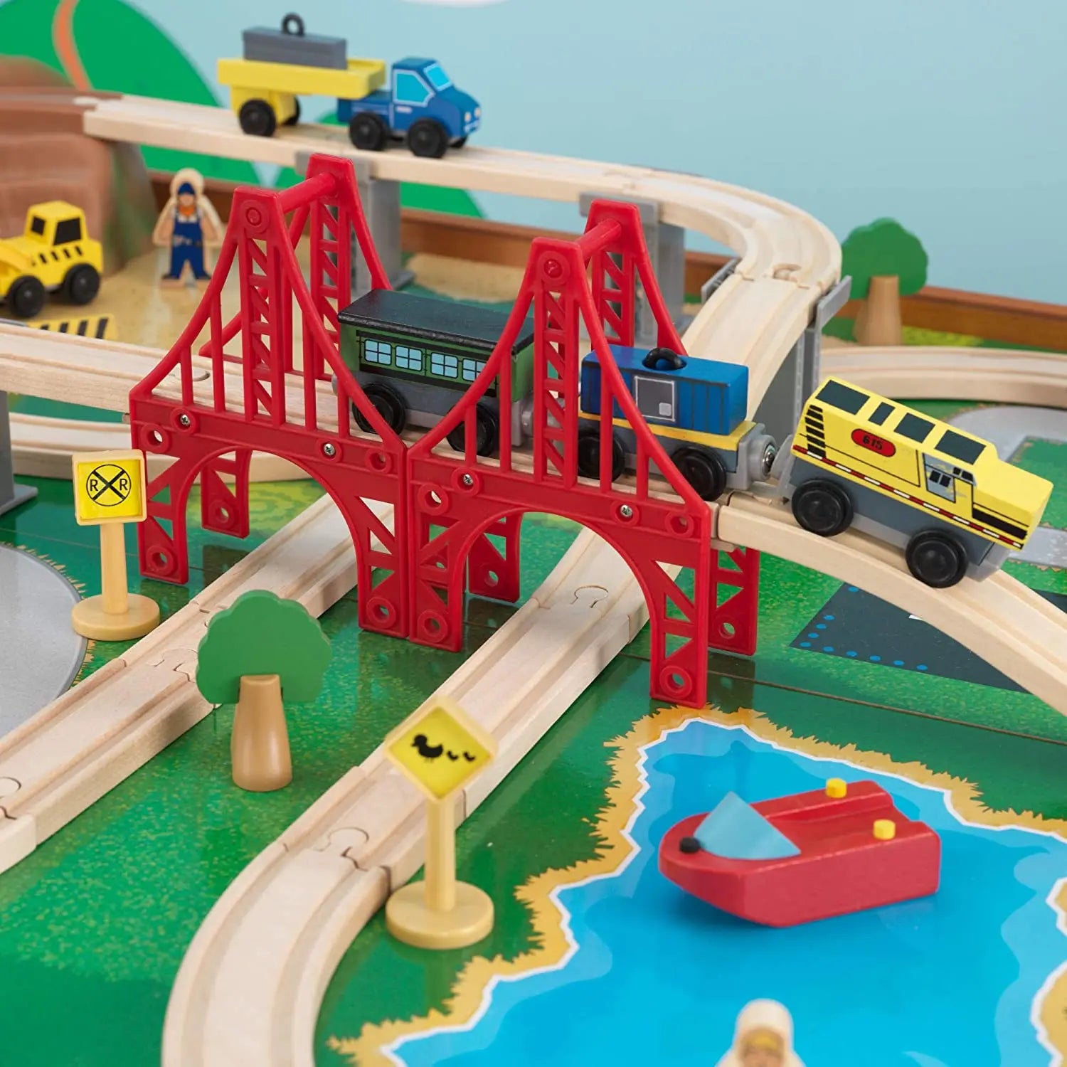Ride Around Train Set and Table for kids Deals499