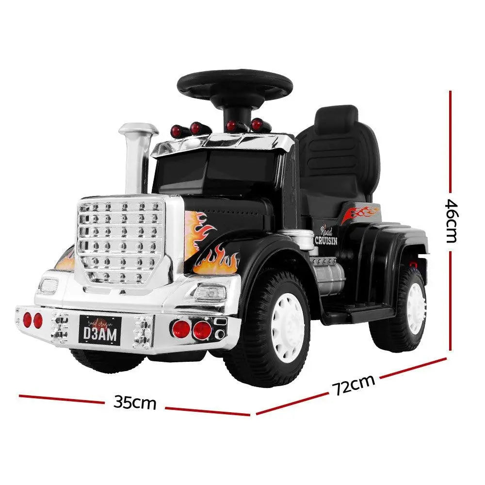 Ride On Cars Kids Electric Toys Car Battery Truck Childrens Motorbike Toy Rigo Black Deals499
