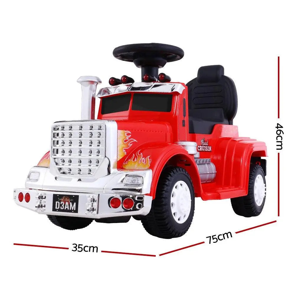 Ride On Cars Kids Electric Toys Car Battery Truck Childrens Motorbike Toy Rigo Red Deals499