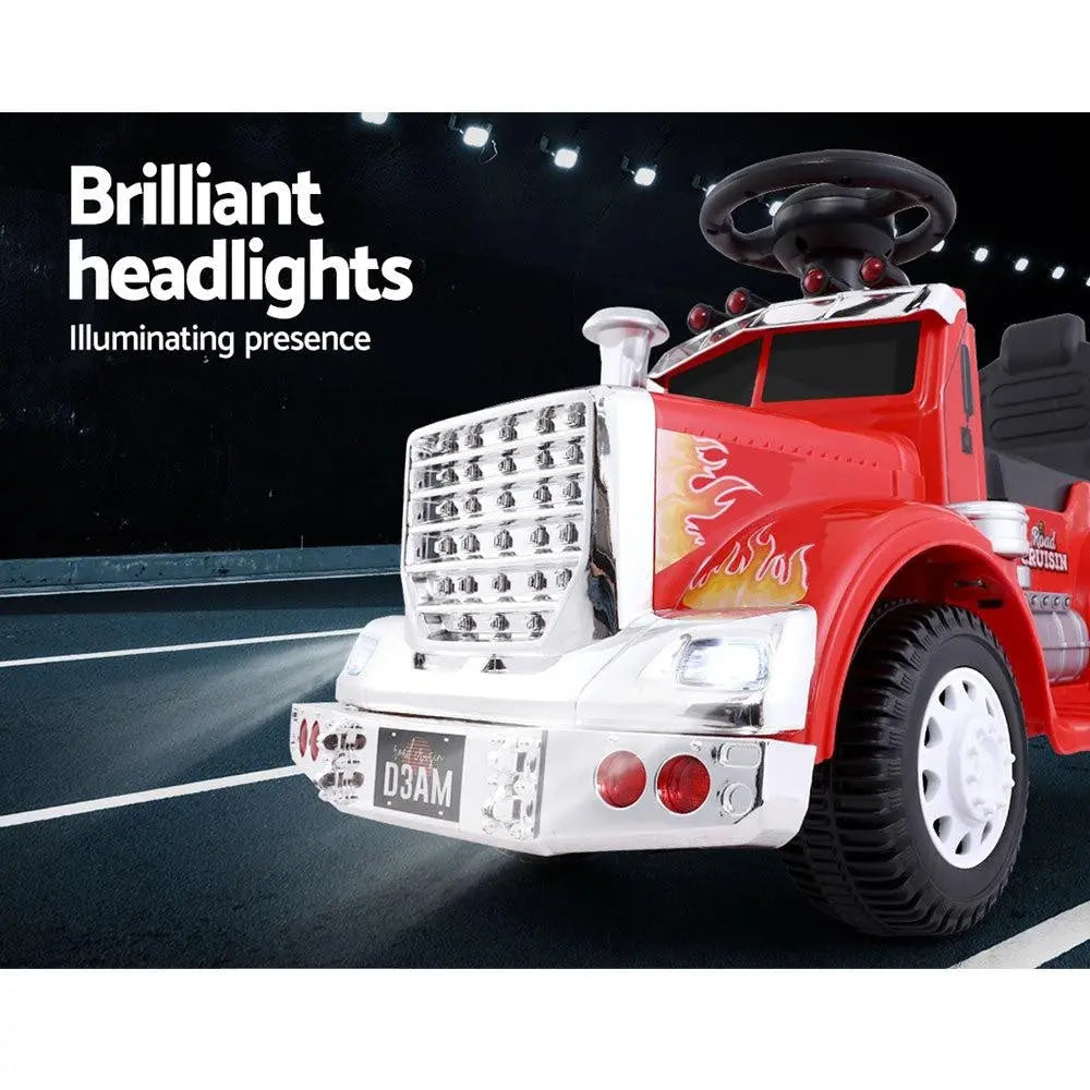 Ride On Cars Kids Electric Toys Car Battery Truck Childrens Motorbike Toy Rigo Red Deals499