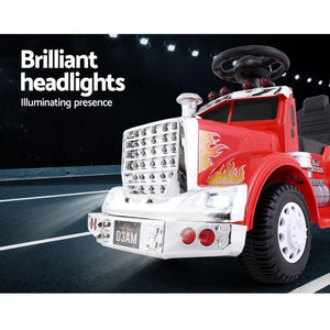 Ride On Cars Kids Electric Toys Car Battery Truck Childrens Motorbike Toy Rigo Red Deals499