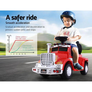 Ride On Cars Kids Electric Toys Car Battery Truck Childrens Motorbike Toy Rigo Red Deals499