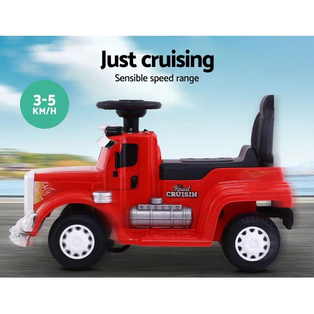 Ride On Cars Kids Electric Toys Car Battery Truck Childrens Motorbike Toy Rigo Red Deals499