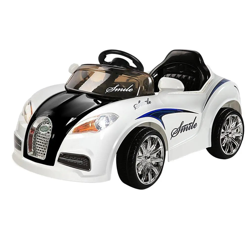 Rigo Kids Ride On Car - Black & White Deals499