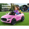 Rigo Kids Ride On Car Battery Electric Toy Remote Control Pink Cars Dual Motor Deals499