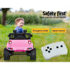 Rigo Kids Ride On Car Electric 12V Car Toys Jeep Battery Remote Control Pink Deals499