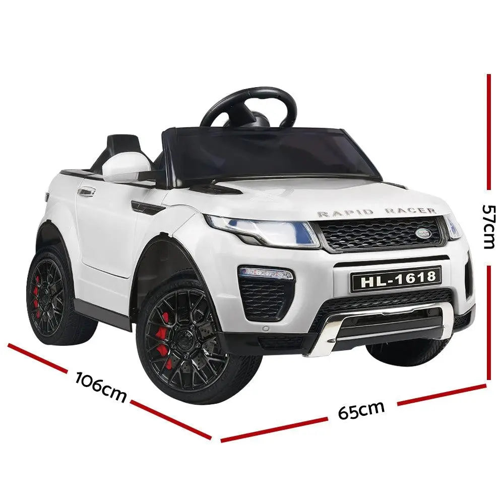 Rigo Kids Ride On Car  - White Deals499