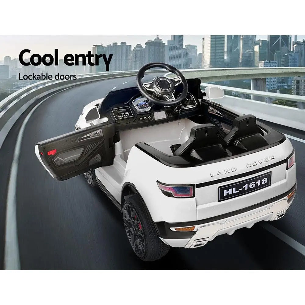 Rigo Kids Ride On Car  - White Deals499