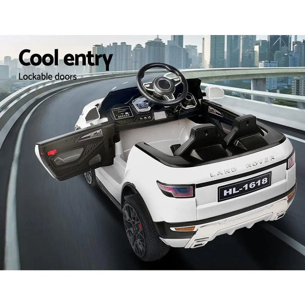 Rigo Kids Ride On Car  - White Deals499