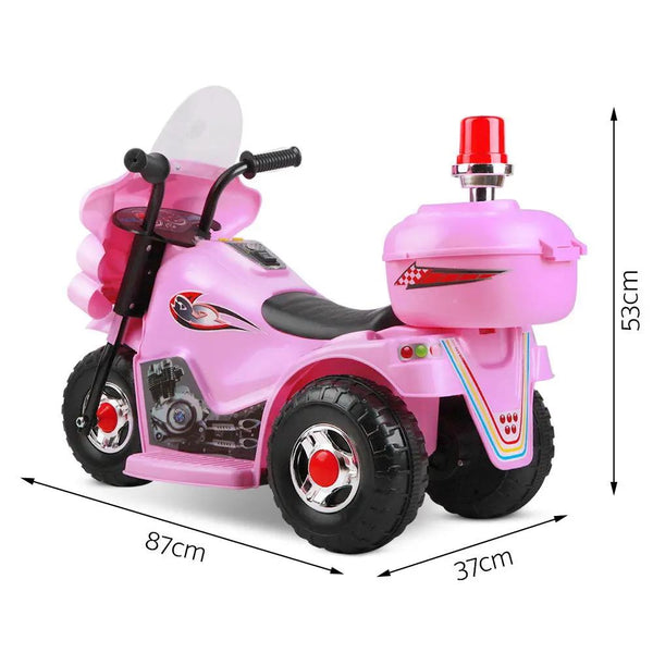 Rigo Kids Ride On Motorbike Motorcycle Car Pink Deals499