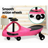 Rigo Kids Ride On Swing Car  - Pink Deals499