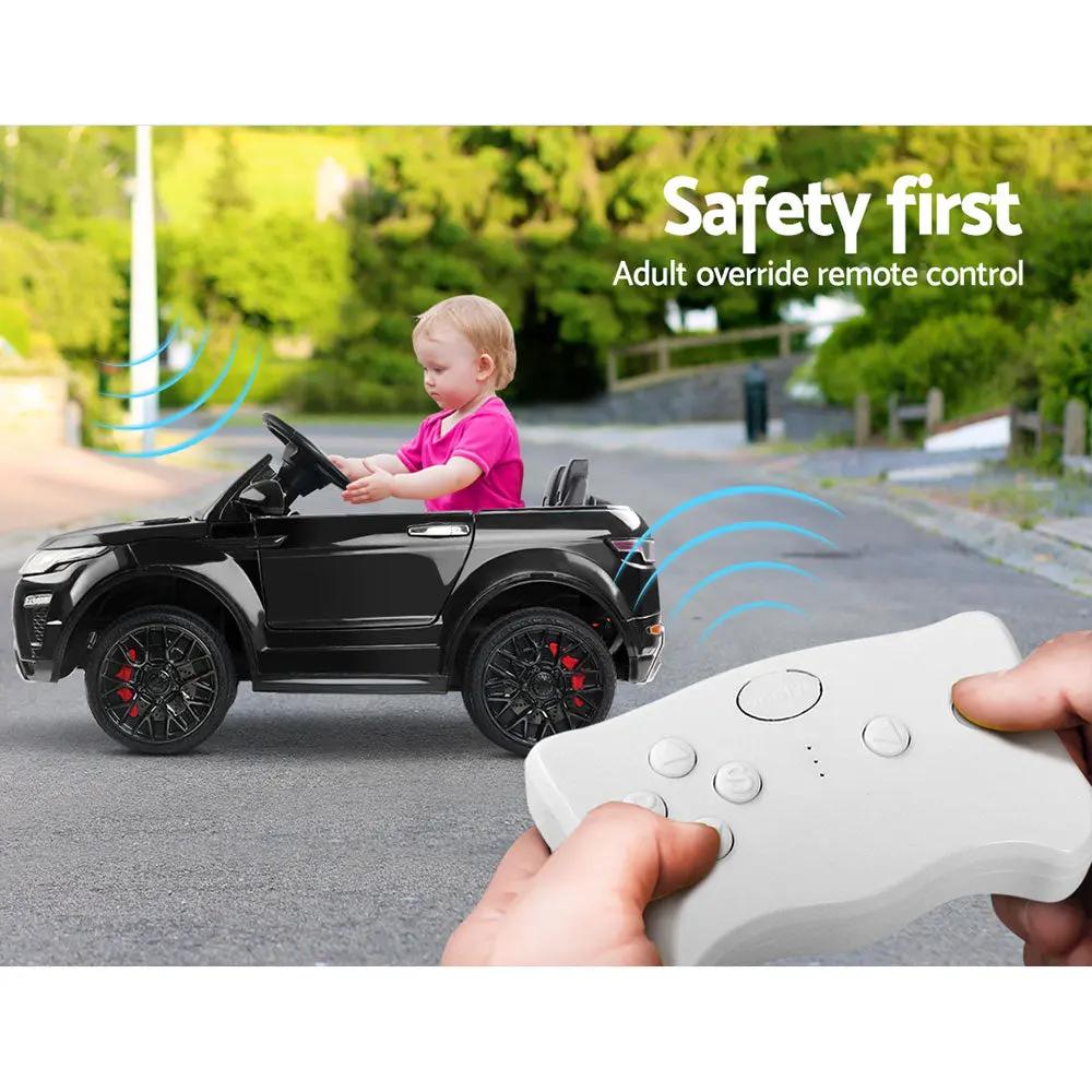 Rigo Ride On Car Toy Kids Electric Cars 12V Battery SUV Black Deals499