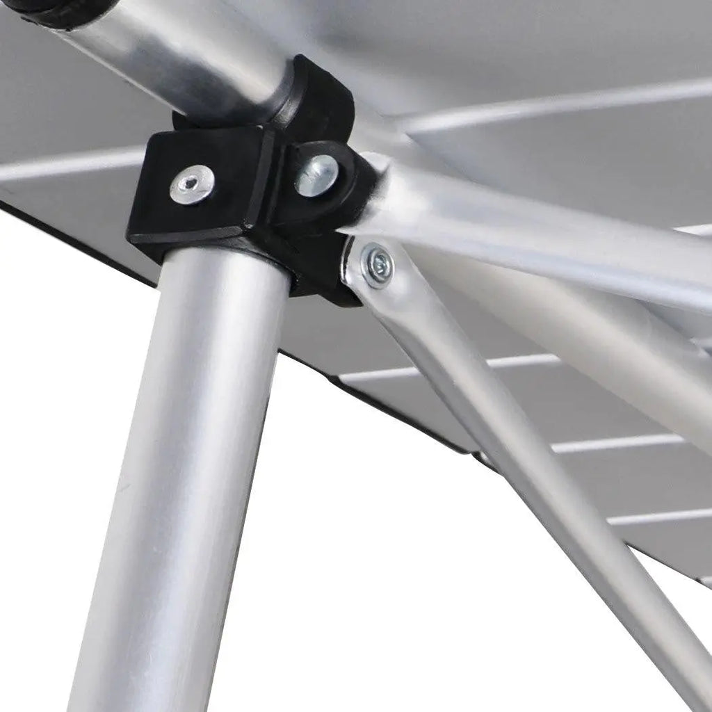 Roll Up Camping Table  Folding Portable Aluminium Outdoor BBQ Desk Picnic Tables Deals499
