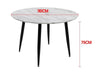 Round MDF Marbling Dining Table Deals499