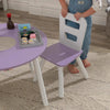 Round Table and 2 Chair Set for children (Lavender) Deals499