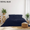 Royal Comfort 1000 Thread Count Bamboo Cotton Sheet and Quilt Cover Complete Set Queen Charcoal Deals499