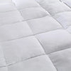Royal Comfort 1000GSM Luxury Bamboo Fabric Gusset Mattress Pad Topper Cover Double White Deals499