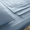Royal Comfort 1000TC Hotel Grade Bamboo Cotton Sheets Pillowcases Set Ultrasoft Blue Fog Queen Deals499