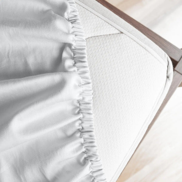 Royal Comfort 1200 Thread Count Fitted Sheet Cotton Blend Ultra Soft Bedding White King Deals499