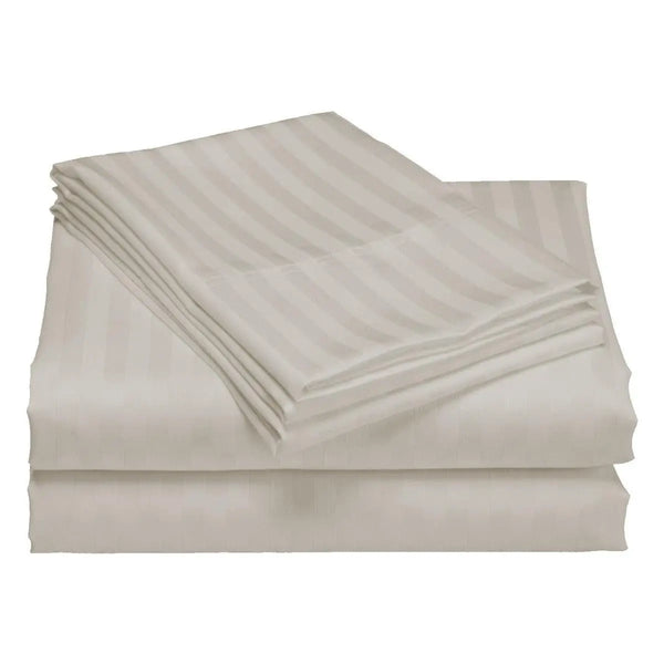 Royal Comfort 1200TC Quilt Cover Set Damask Cotton Blend Luxury Sateen Bedding King Silver Deals499