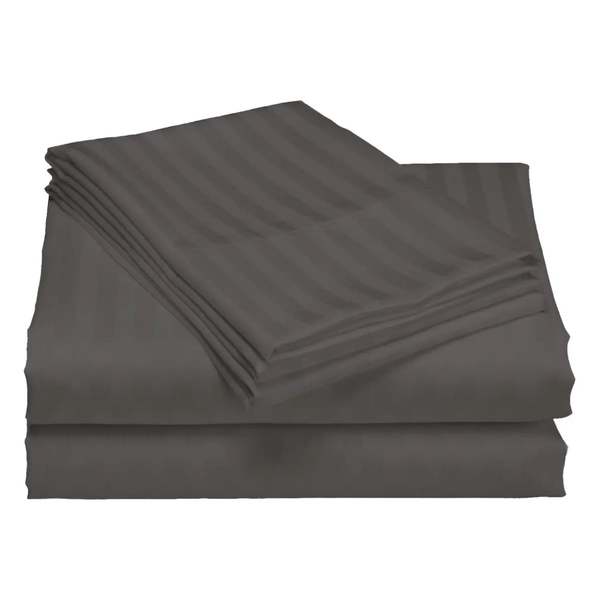 Royal Comfort 1200TC Quilt Cover Set Damask Cotton Blend Luxury Sateen Bedding Queen Charcoal Grey Deals499