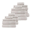 Royal Comfort 18 Piece Cotton Bamboo Towel Bundle Set 450GSM Luxurious Absorbent Sea Holly Deals499