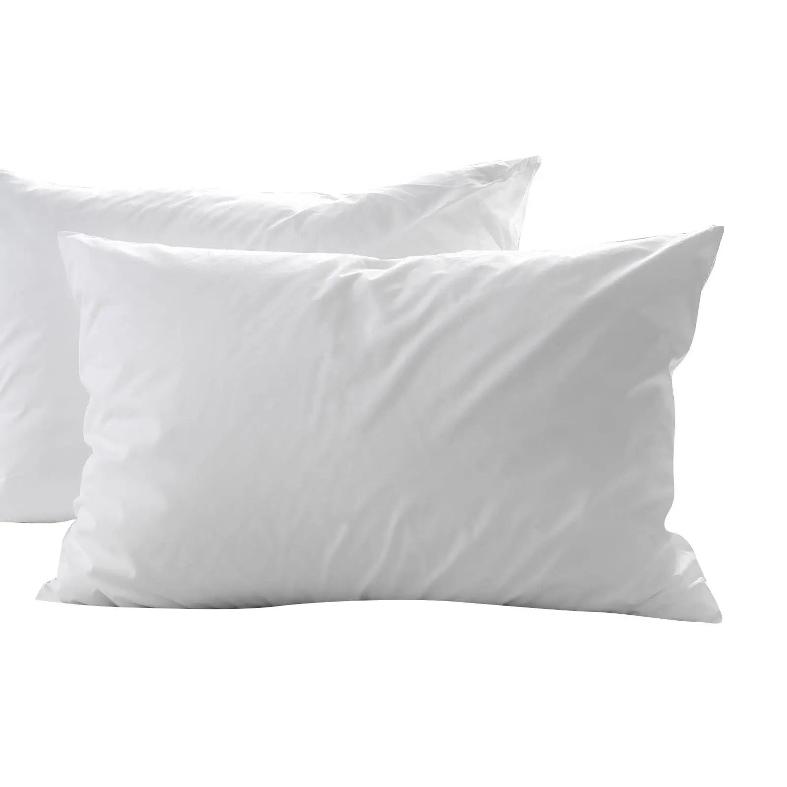 Royal Comfort 1800GSM Duck Feather Down Topper And 1000GSM 2 Pillows Set White King Deals499