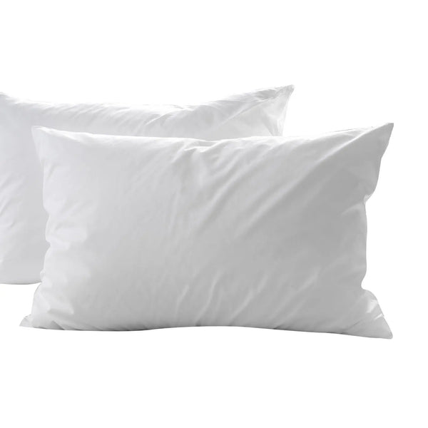Royal Comfort 1800GSM Duck Feather Down Topper And 1000GSM 2 Pillows Set White King Deals499