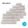 Royal Comfort 20 Piece Cotton Bamboo Towel Bundle Set 450GSM Luxurious Absorbent Sea Holly Deals499