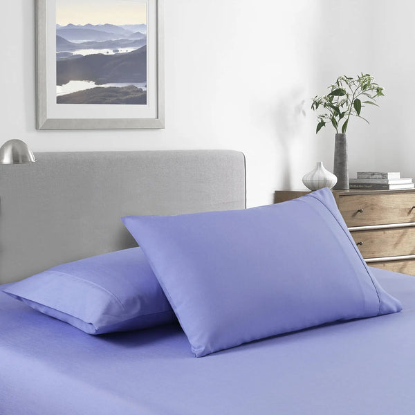 Royal Comfort 2000 Thread Count Bamboo Cooling Sheet Set Ultra Soft Bedding - King Single - Mid Blue from Deals499 at Deals499