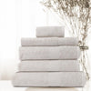 Royal Comfort 5 Piece Cotton Bamboo Towel Set 450GSM Luxurious Absorbent Plush Sea Holly Deals499