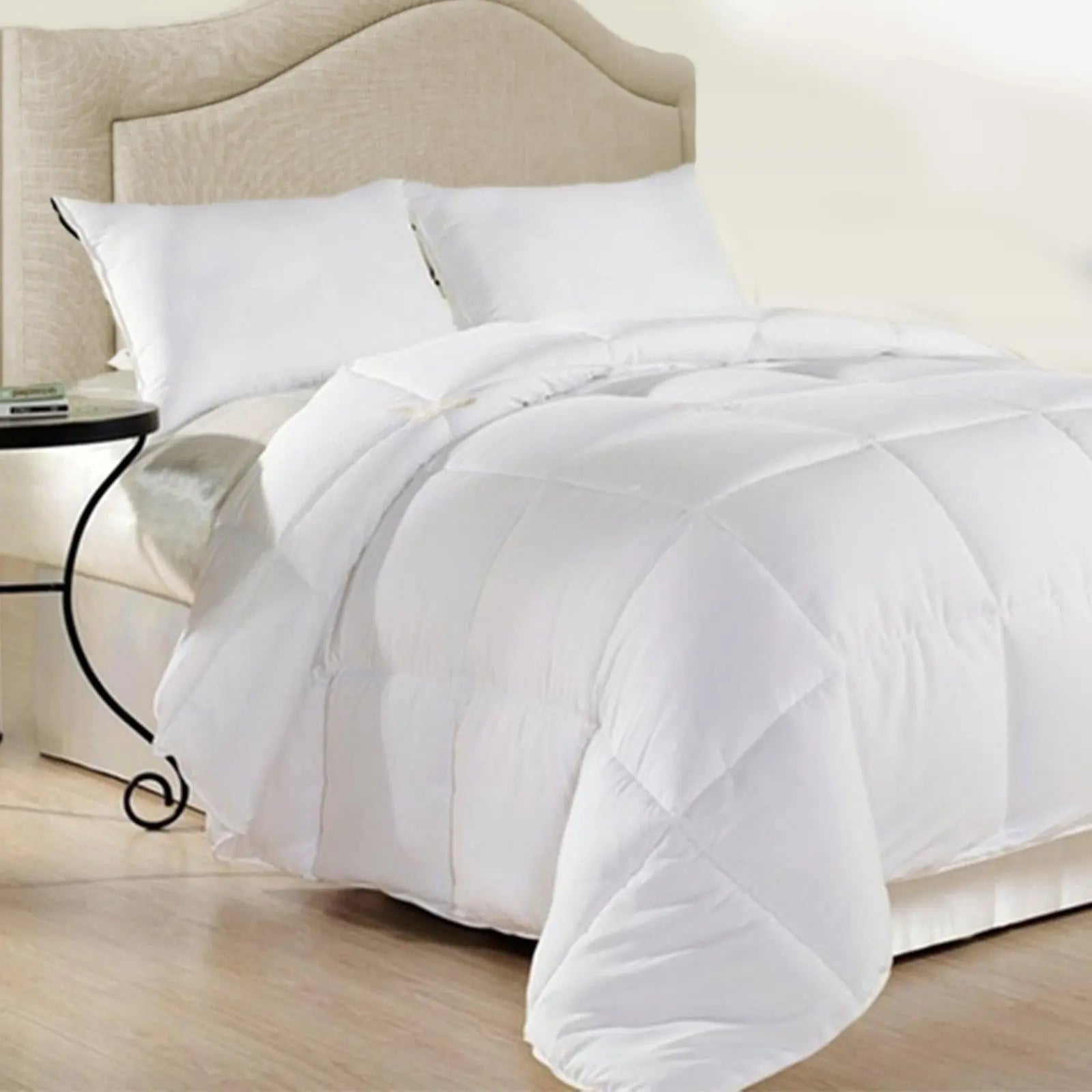 Royal Comfort 500GSM Plush Duck Feather Down Quilt Ultra Warm Soft - All Seasons Queen White Deals499