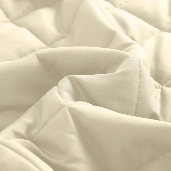 Royal Comfort Coverlet Set Bedspread Soft Touch Easy Care Breathable 3 Piece Set - Queen - Beige from Deals499 at Deals499