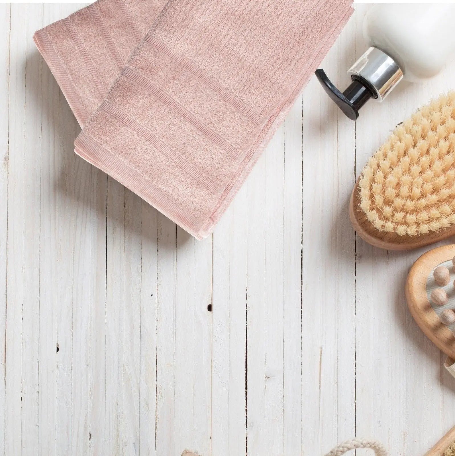 Royal Comfort Eden Egyptian Cotton 600GSM 8 Piece Luxury Bath Towels Set Blush Deals499