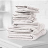 Royal Comfort Eden Egyptian Cotton 600GSM 8 Piece Luxury Bath Towels Set White Deals499