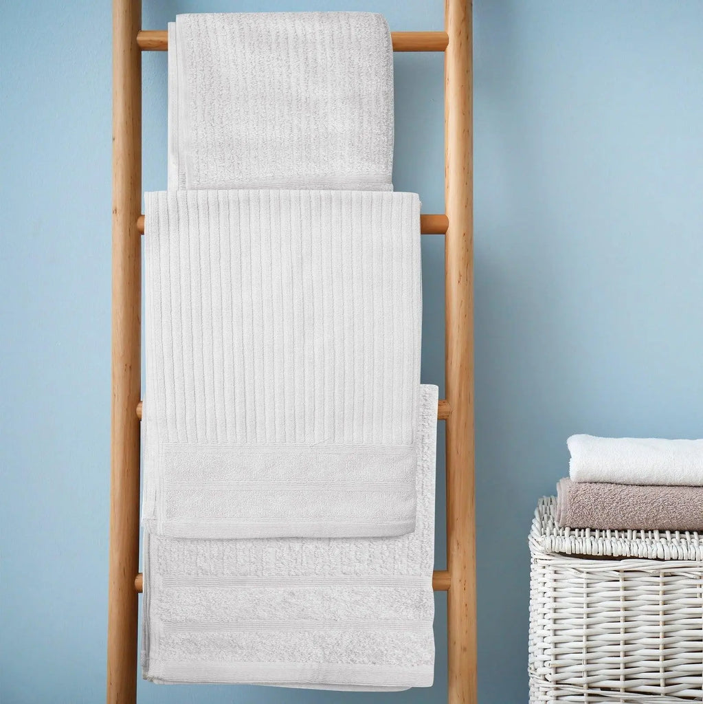 Royal Comfort Eden Egyptian Cotton 600GSM 8 Piece Luxury Bath Towels Set White Deals499