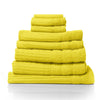 Royal Comfort Eden Egyptian Cotton 600GSM 8 Piece Luxury Bath Towels Set Yellow Deals499
