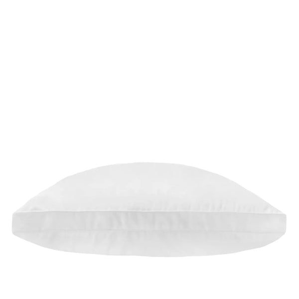 Royal Comfort Luxury Bamboo Blend Gusset Pillow Single Pack 4cm Gusset Support 50 x 75cm White Deals499