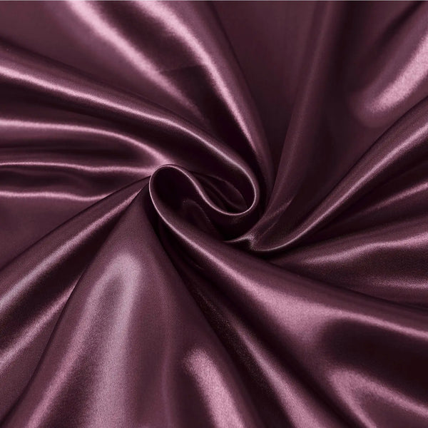 Royal Comfort Satin Sheet Set 3 Piece Fitted Sheet Pillowcase Soft  - Queen - Malaga Wine Deals499