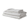 Royal Comfort Stripes Linen Blend Sheet Set Bedding Luxury Breathable Ultra Soft Grey King Deals499