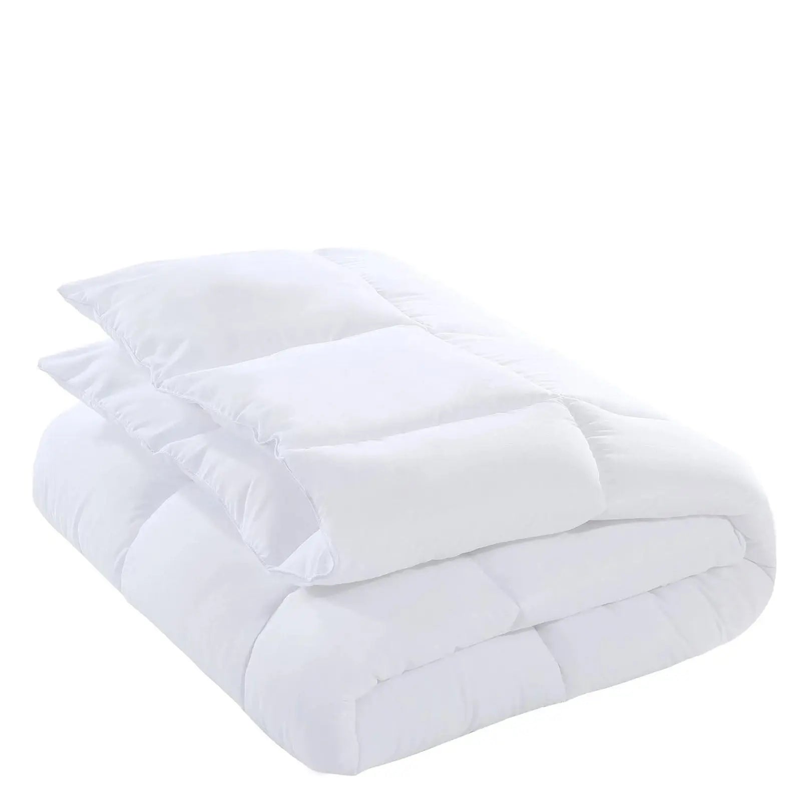 Royal Comfort Tencel Blend Quilt 300GSM Doona Eco Friendly Breathable All Season White Double Deals499