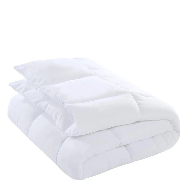 Royal Comfort Tencel Blend Quilt 300GSM Doona Eco Friendly Breathable All Season White Double Deals499