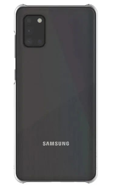 SAMSUNG A31 PREMIUM HARD BACK CASE TRANSPARENT SAMSUNG